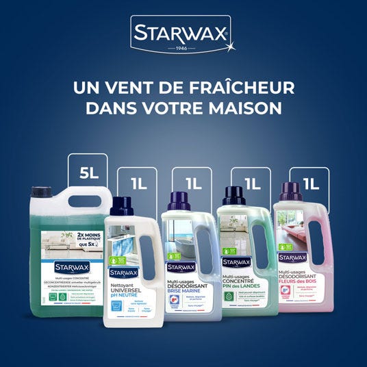 Nettoyant pH neutre multi-usages Starwax - 1L Starwax 4