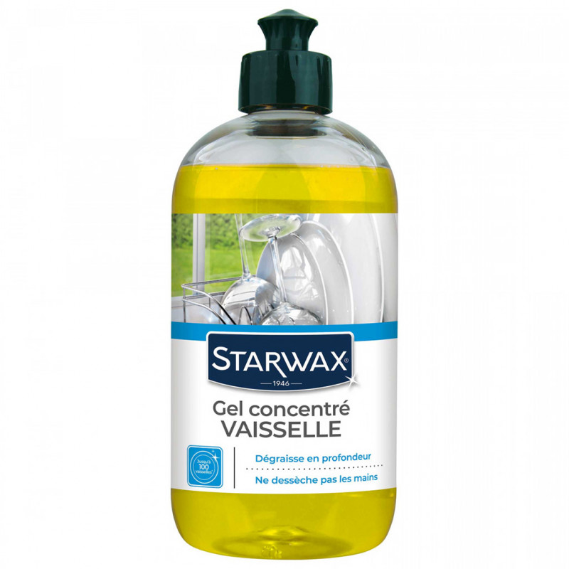 Gel vaisselle concentré 500ml STARWAX