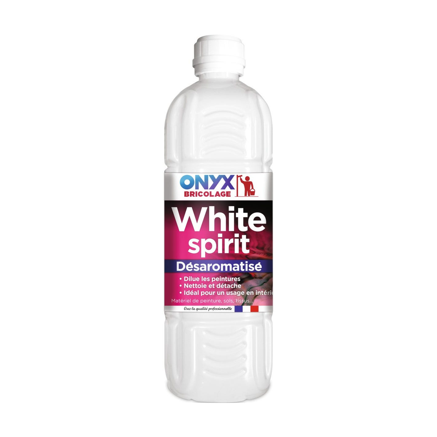 White spirit désaromatisé bouteille 1 litre - ONYX 0