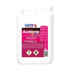 Acétone bidon 5 litres - ONYX