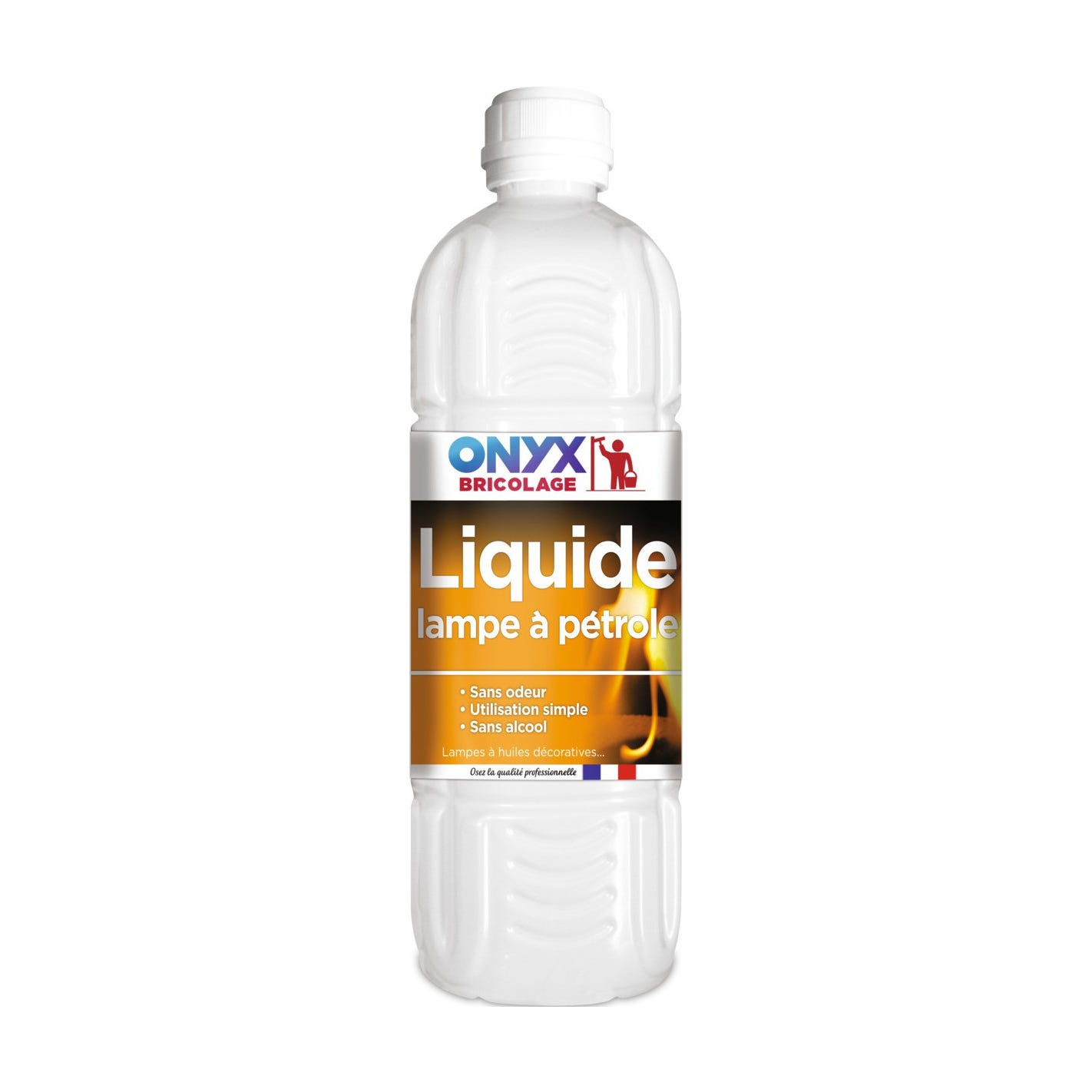 Liquide pour lampe à pétrole neutre flacon 1 litre - ONYX 0