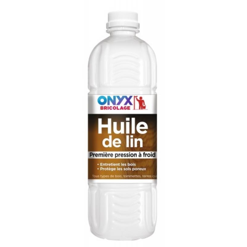 Huile de lin bidon de 1 litre Bricoman