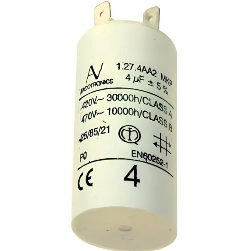 Condensateur pour hotte Whirlpool 4 Mf 420v 481212028054