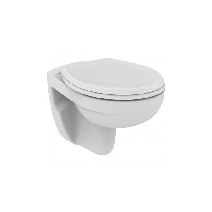 Grohe Pack WC bâti-support Rapid SL + WC Porcher sans bride + Abattant + Plaque + Set d'habillage (RapidSL-PorcherRimless-sabo) 2