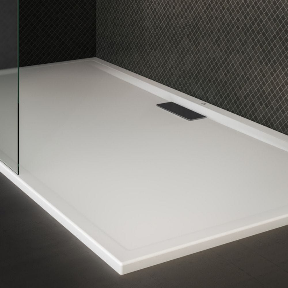 IDEAL STANDARD Receveur antidérapant 120 X 90 Ultra Flat New acrylique rectangle blanc 1