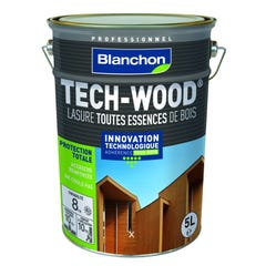 Lasure Tech-Wood Chene foncé - 5L - BLANCHON