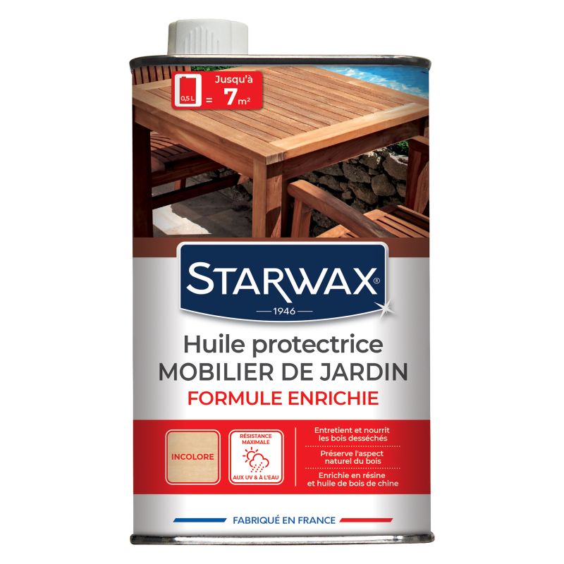 Huile Protectrice Teck et bois exotiques