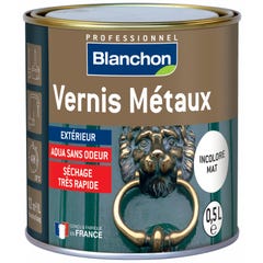 Vernis métaux Incolore Mat Blanchon 0.5L