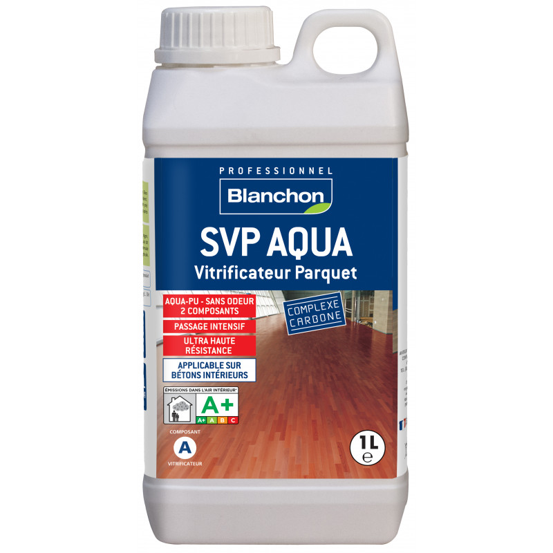 Vitrificateur Parquet "SVP AQUA" Pro Effet nature 1L