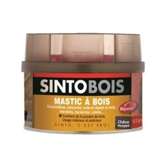 Mastic sans styrène SINTOBOIS chêne moyen 1000ml - SINTO - 23712 0