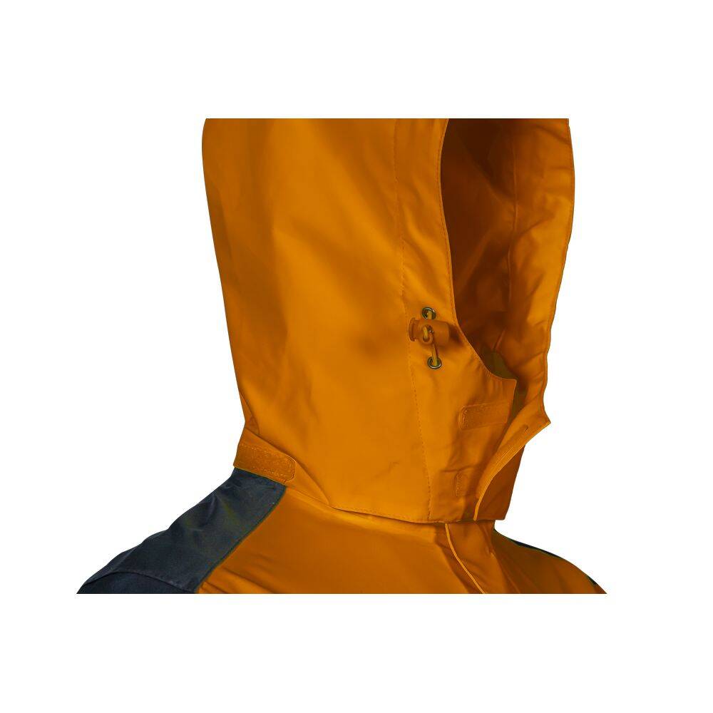 Veste de pluie softshell Hotaru orange et marine - Coverguard - Taille S 2