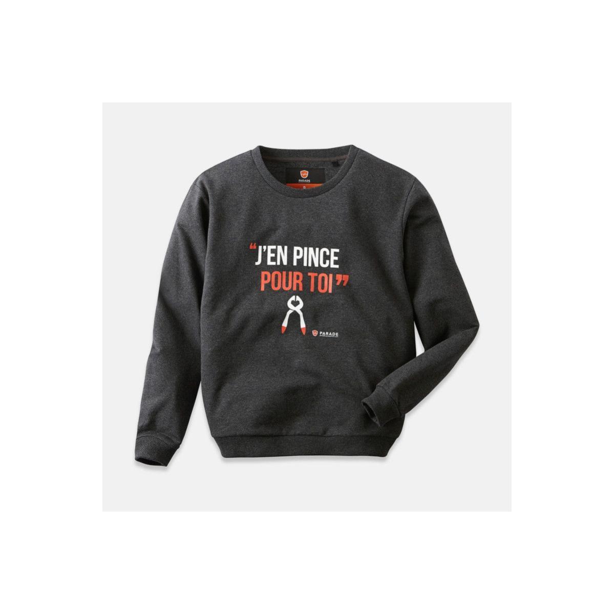 Sweat de travail ISweat Gris anthracite - Parade - Taille XL