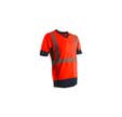 T-shirt HV manches courtes Komo rouge et marine - Coverguard - Taille 2XL
