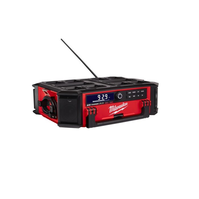 Radio chargeur de chantier Milwaukee M18 PRCDAB+-0 Packout 18V DAB+/AM/FM produit seul 2