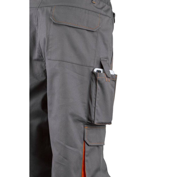 Pantalon PADDOCK II gris/orange - COVERGUARD - Taille 6XL 1