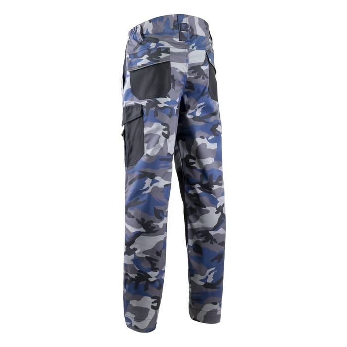 Pantalon KAMMO Camouflage Bleu-Gris - COVERGUARD - Taille 4XL 1