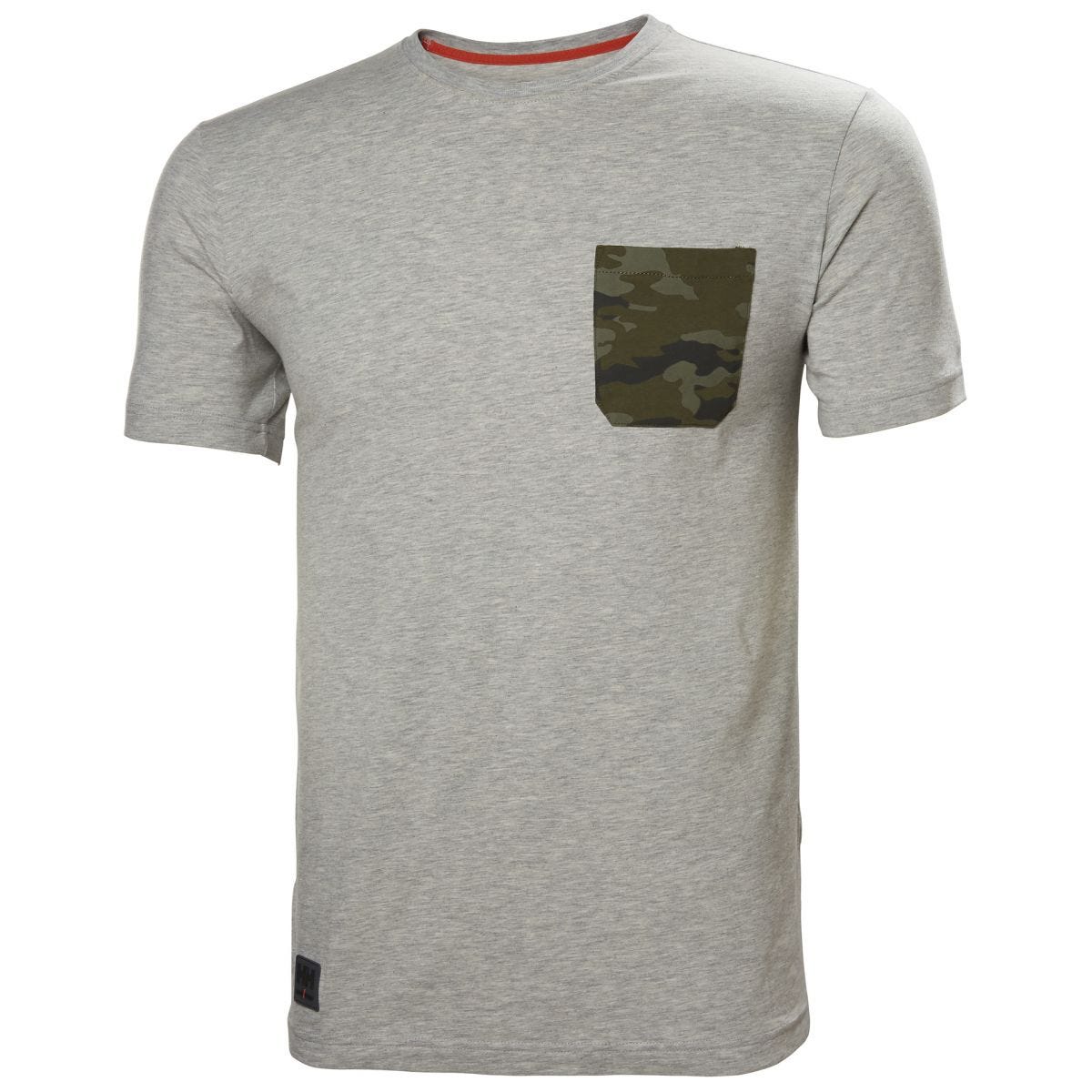 Tee-shirt Kensington Gris/Camo - Helly Hansen - Taille XL 0