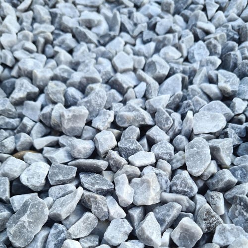 Kit Graviers gris + dalles stabilisatrices = 1 Big Bag gravier gris de marbre Nevada 8/12 1,5T [environ 20m2] + 20m2 dalles stabilisatrices blanches 1