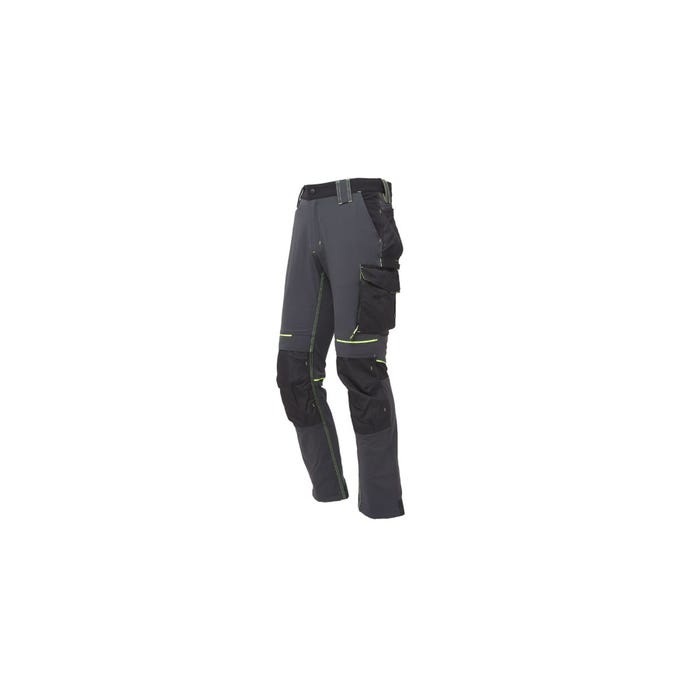 Pantalon ATOM Gris/Vert - U Power - Taille L 1