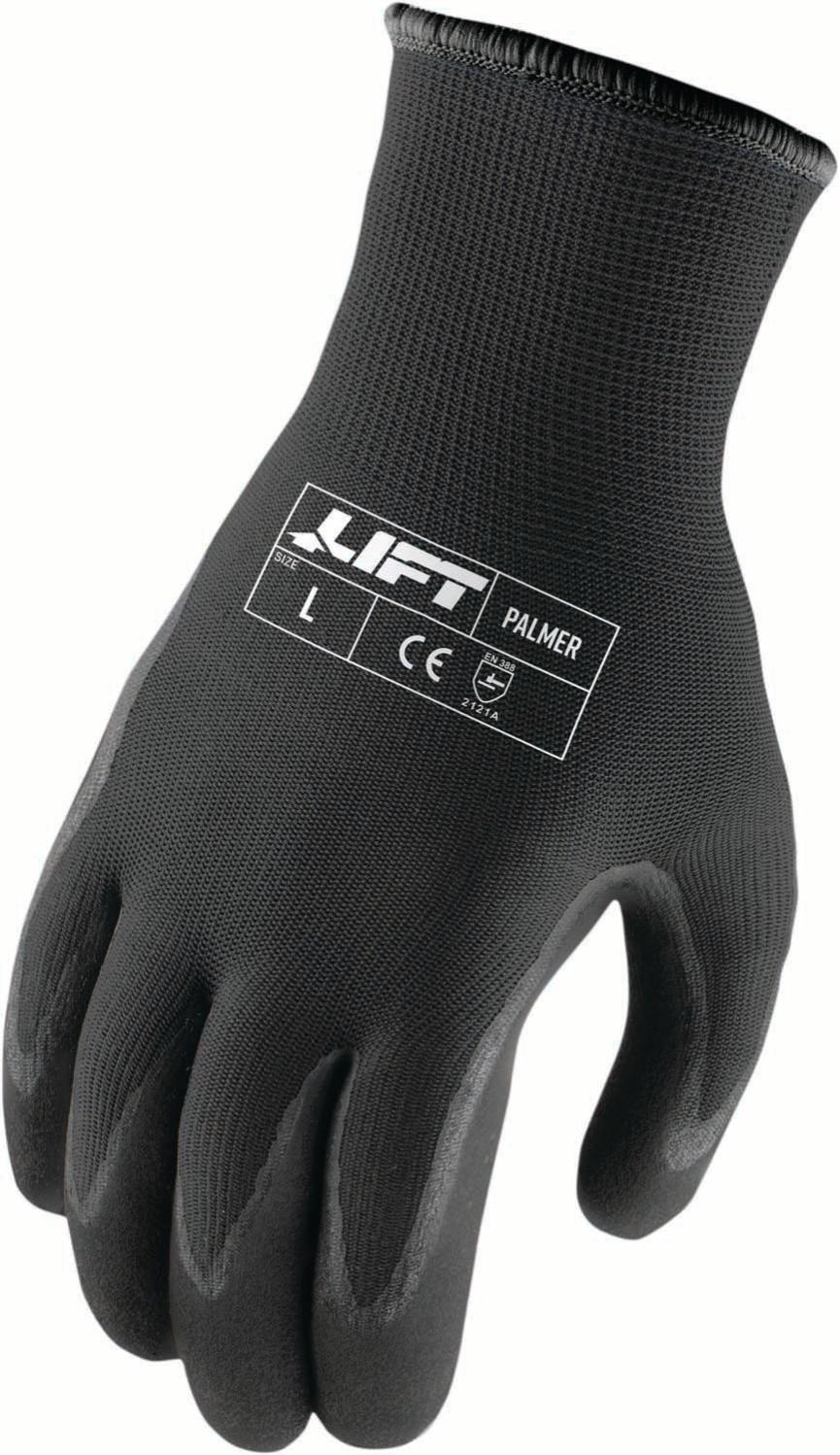 Gants de peinture bricolage LIFT SAFETY PALMER SMOOTH NITRILE M