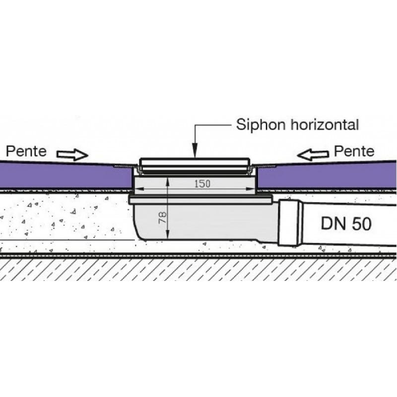 Jackon Siphon horizontal (0,9 l/s) pour Aqua (4512007) 1