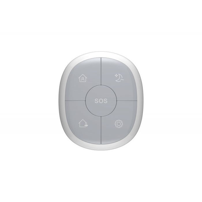 Kit alarme maison sans fil connecté 3 en 1 - sécurité domestique daaf - lifebox smart 4