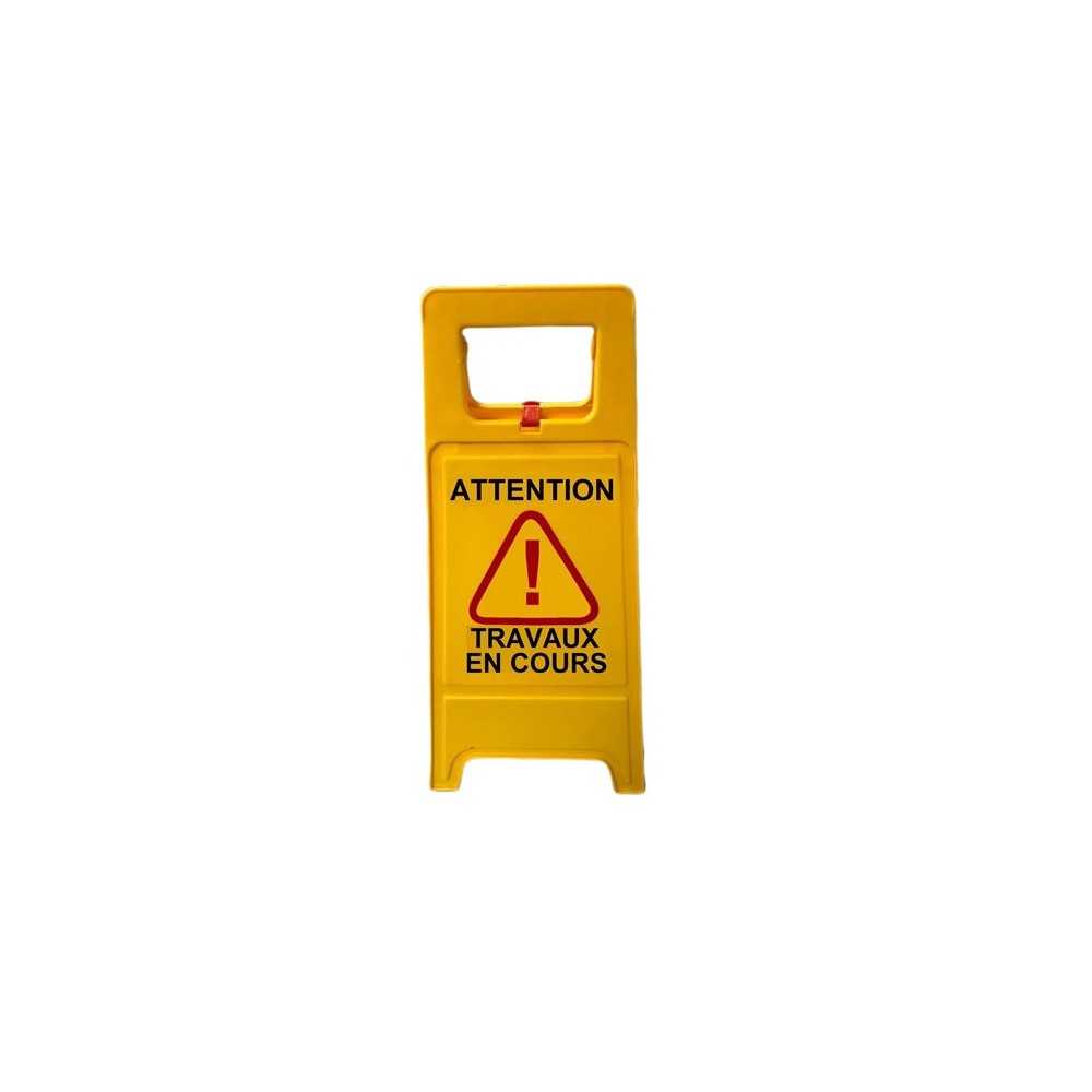 Chevalet de signalisation Travaux en cours