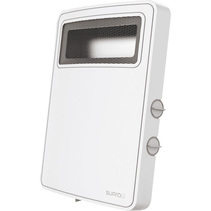 Radiateur Soufflant À Thermostat Mécanique Etno - 2000 W - Blanc 0