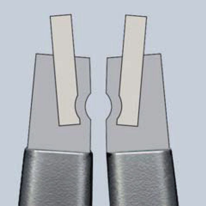 Pince de précision pour circlips intérieurs - L180 mm 2