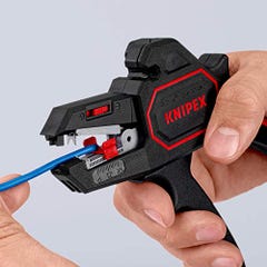 Knipex 12 62 180 SB - Pelacables autoajustable Knipex 180 mm. (0,2 - 6,0 mm2) (en embalaje autoservicio) 2