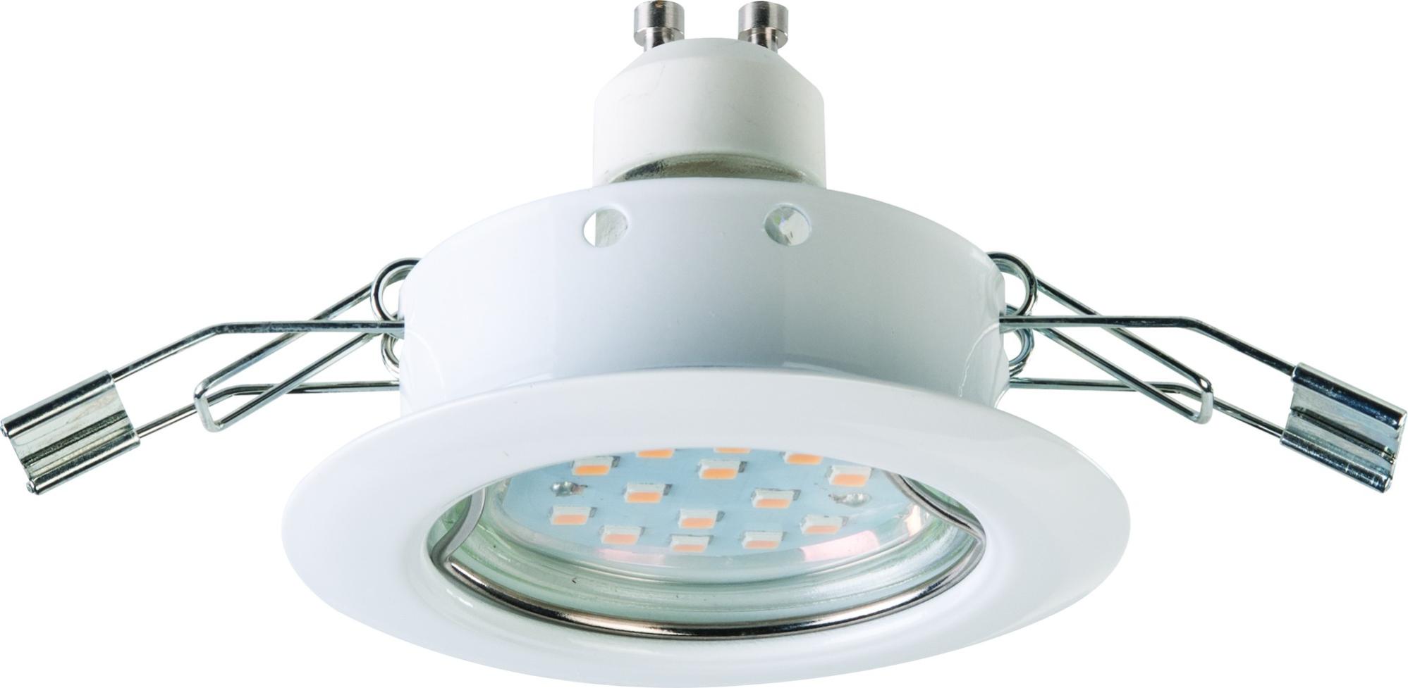 Kit de 3 spots fixes Led Eglo - Blanc