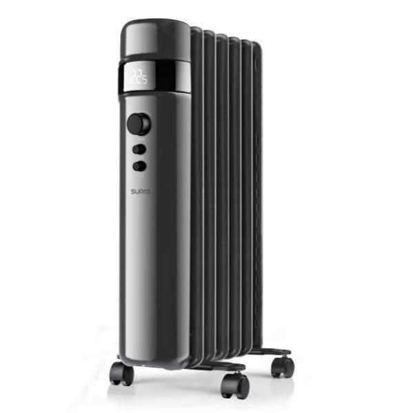 RADIATEUR A BAIN D'HUILE SUPRA - OREANOIR1500