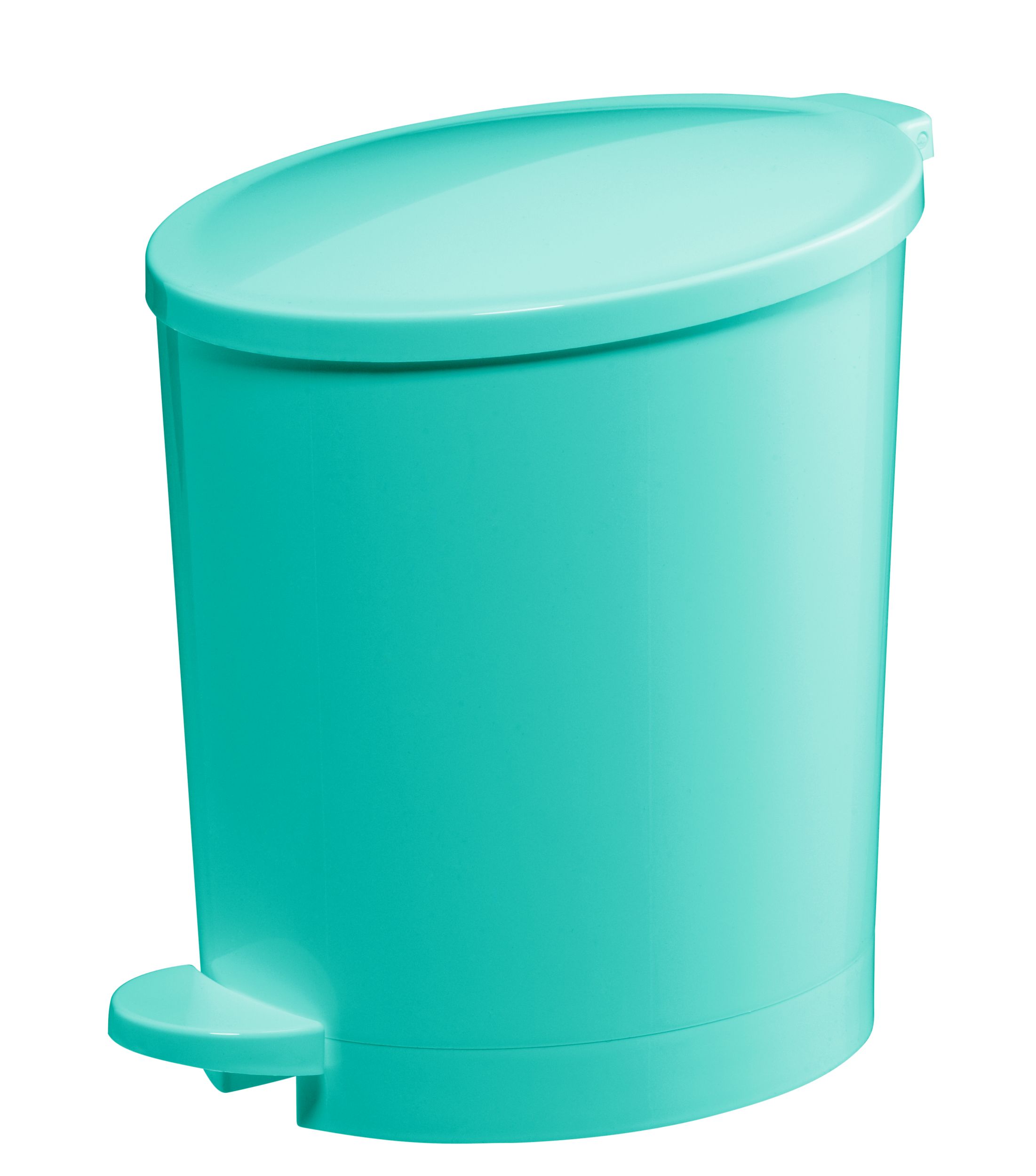 Poubelle bleue 4L HAPPY 19,5 x 33 x 19,5 cm