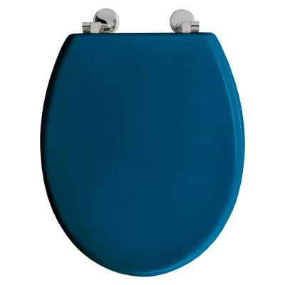 Abattant WC en HDF BOLIVA bleu canard 3