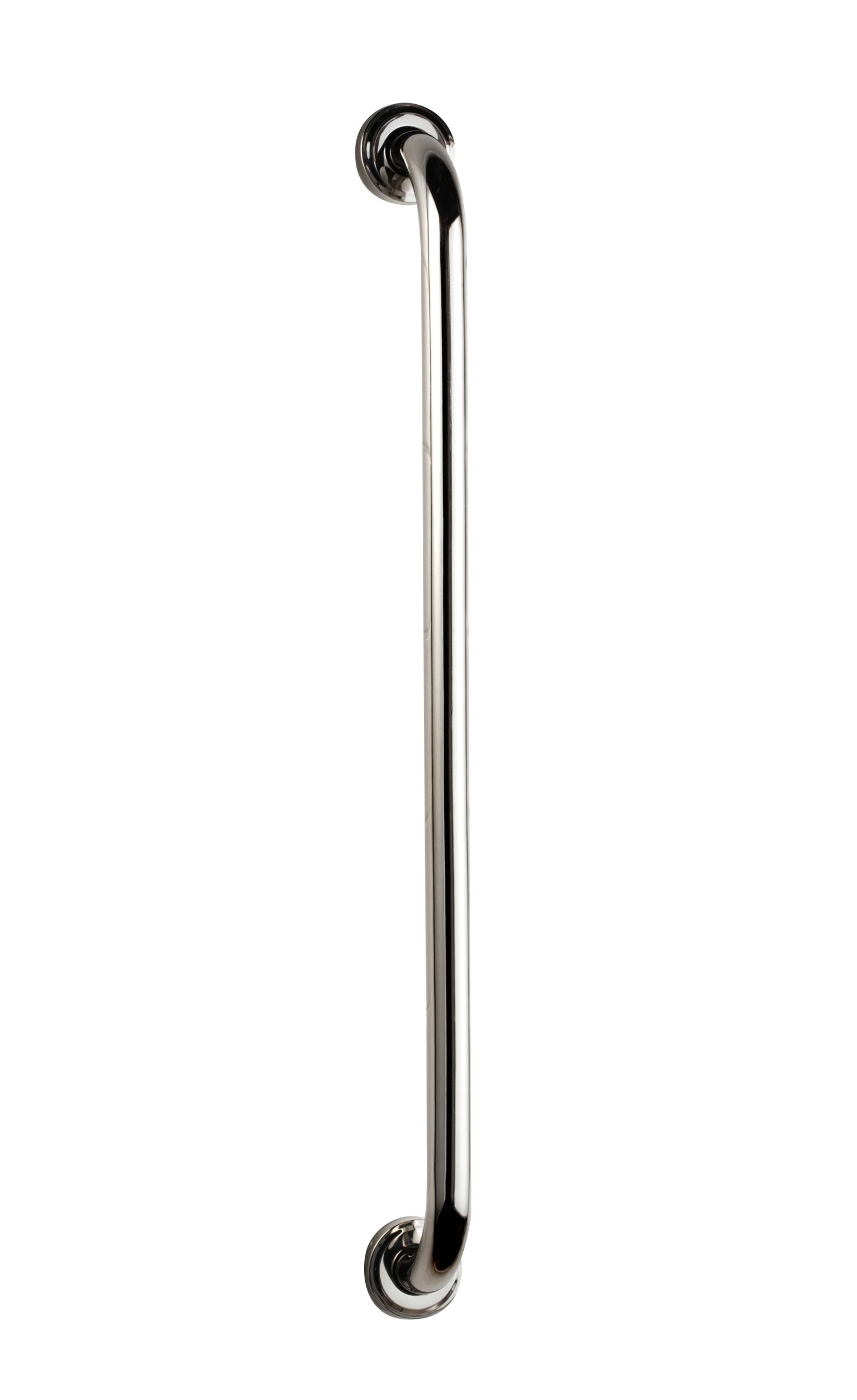 Poignée PMR droite bain douche en inox 65 cm USIS blanc
