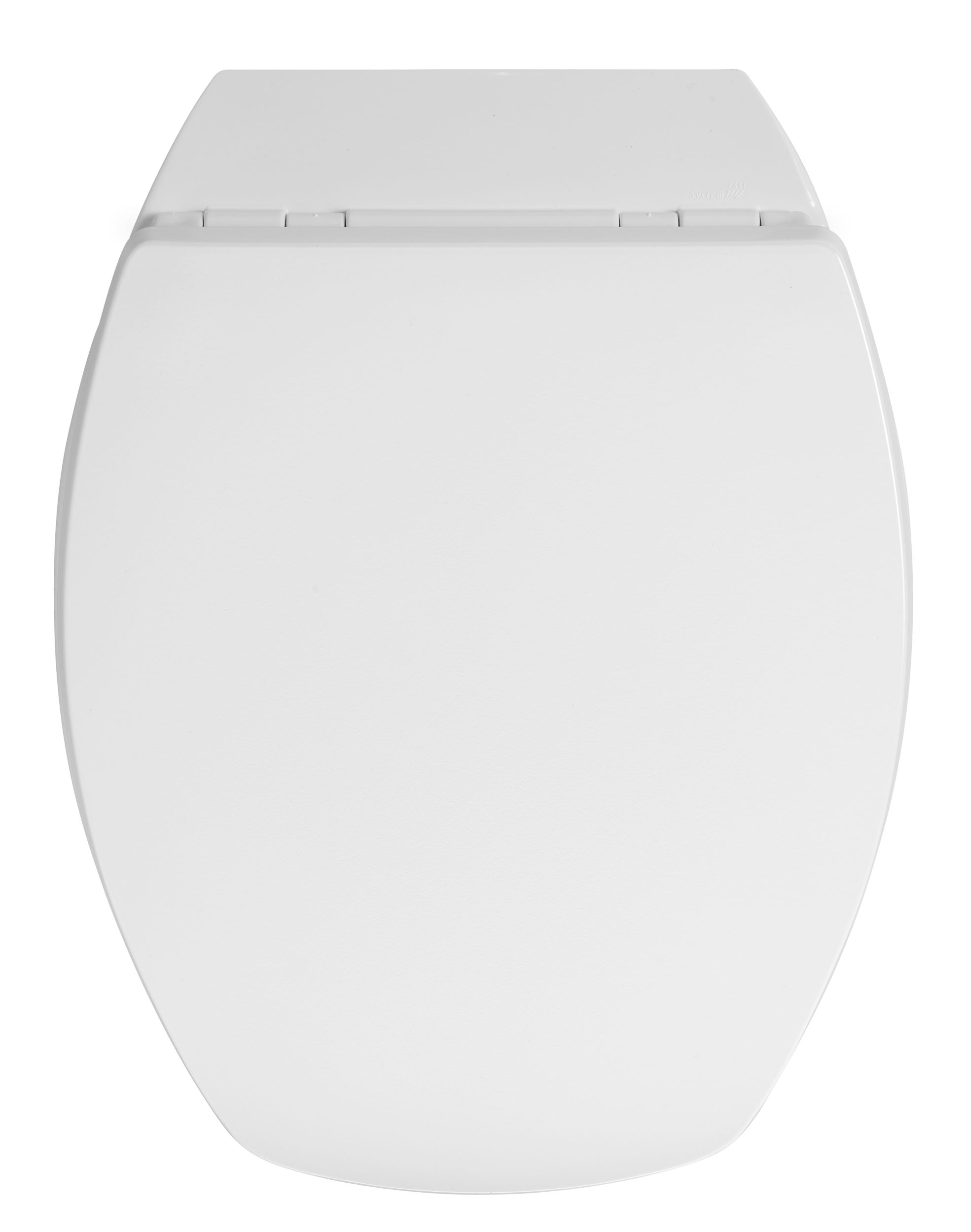 Abattant WC en bois compressé BACCARA 2 blanc