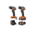 Pack AEG Perceuse-visseuse - Perceuse à percussion - 18 V - Subcompact - Brushless - 2 Batteries 2,0 Ah - Chargeur