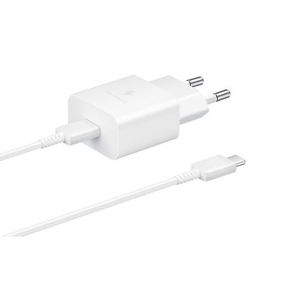 Chargeur USB C SAMSUNG 15W USB-C + cable blanc 7