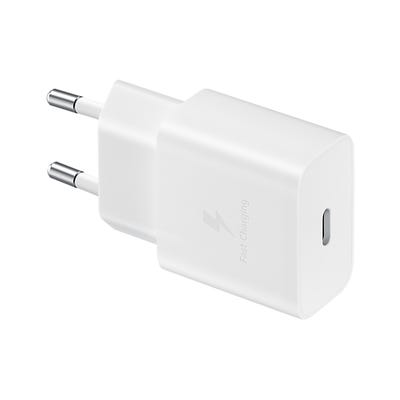Chargeur USB C SAMSUNG 15W USB-C + cable blanc 5
