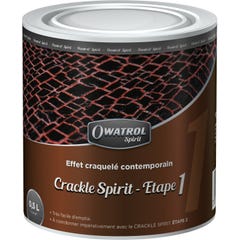 Effet craquelé contemporain Owatrol CRACKLE SPIRIT ETAPE 1 0.5 litre 0