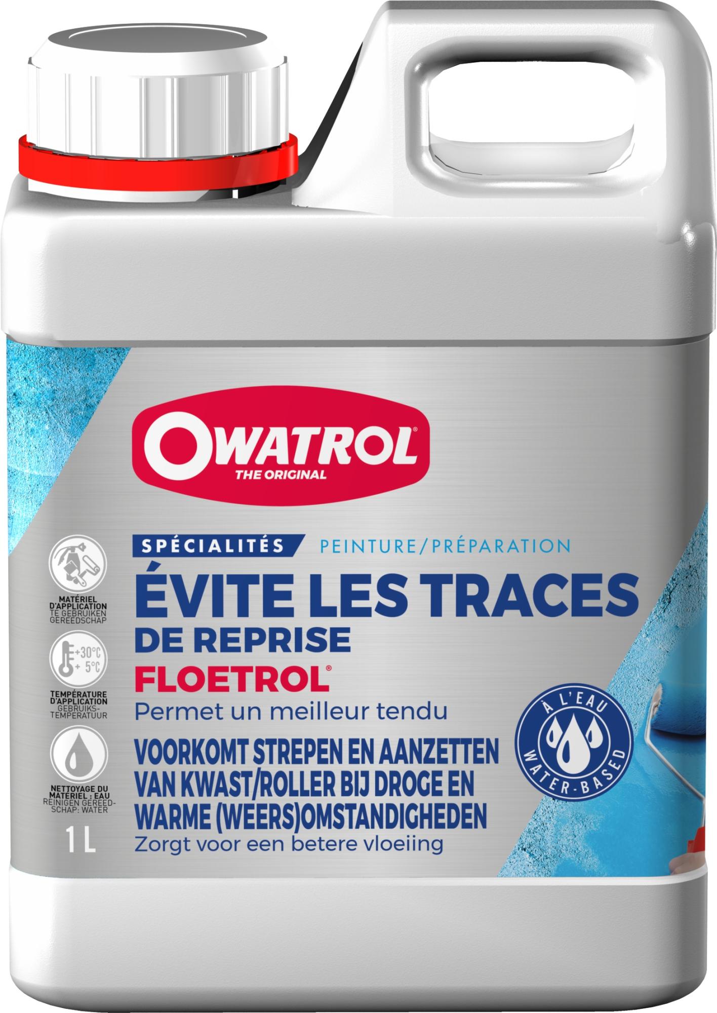 Évite les traces de reprises Owatrol FLOETROL POURING 2.5 litres