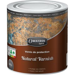 Vernis de protection Owatrol NATURAL VARNISH 0.5 litre