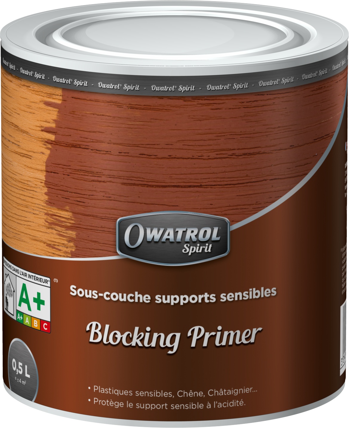 Sous-couche supports sensibles Owatrol BLOCKING PRIMER 2.5 litres