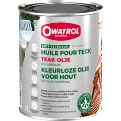 Huile de protection pour teck Owatrol TEAK-OLJE 1 litre