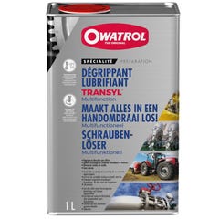 Dégrippant et lubrifiant multifonction Owatrol TRANSYL 1 litre 0