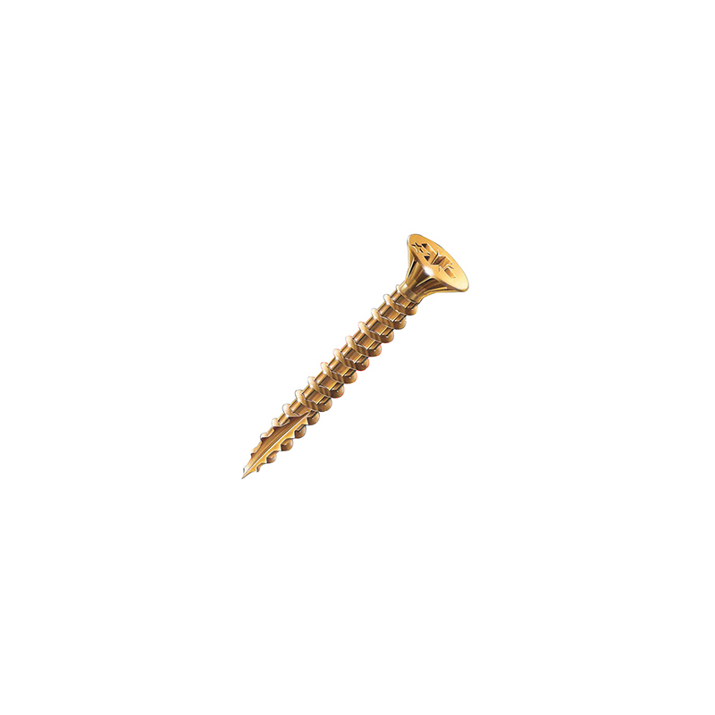 Vis à bois agglomérés PZ acier bichromaté 4x60mm-40mm - ROCKET - 351400222294