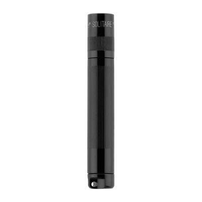 Mini lampe de poche Maglite Solitaire LED avec porte-clés 37 lm - Noir