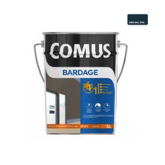 COMUS BARDAGE VELOURS RAL 7016 5L Peinture 4 en 1 pour rénovation de bardage (primaire et finition)