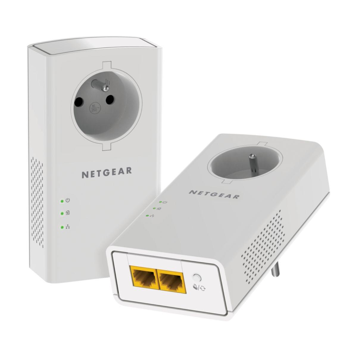 CPL Filaire NETGEAR PLP 2000 avec prise