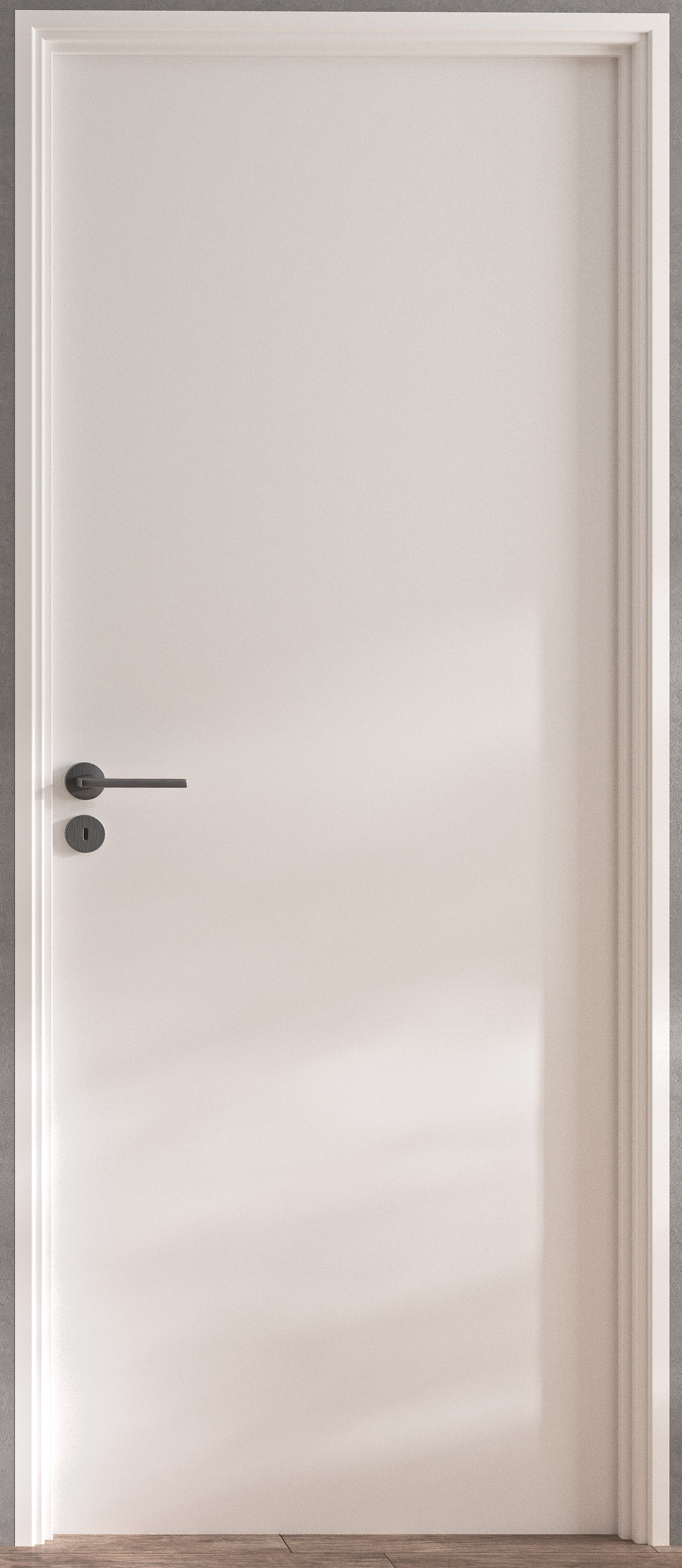 Bloc porte discount blanc